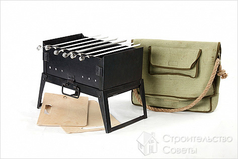 Разборный мангал своими руками