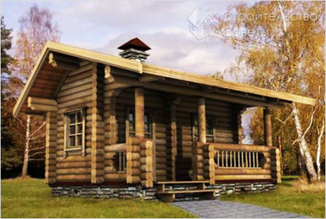 Деревянная баня
