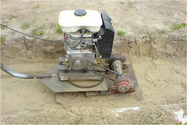 Самодельная виброплита