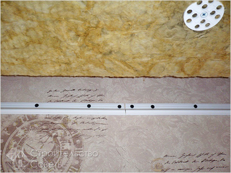 Самостоятельная шумоизоляция потолка