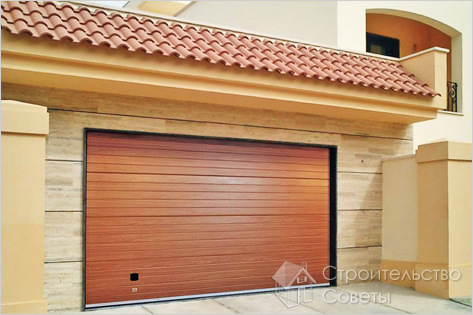 Секционные ворота своими руками