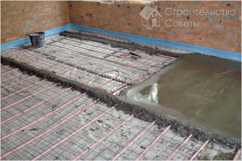 Сколько стоит залить пол бетоном