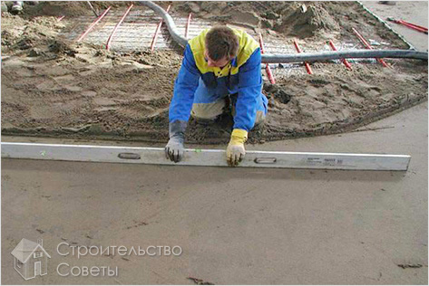 Сколько стоит залить стяжку пола