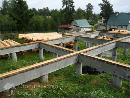 Столбчатый фундамент