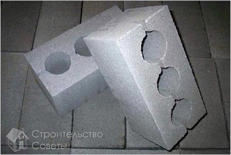 Строительство гаража из шлакоблоков