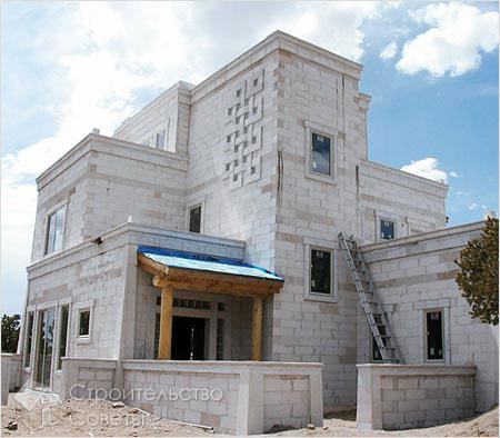 Строительство из газобетонных блоков