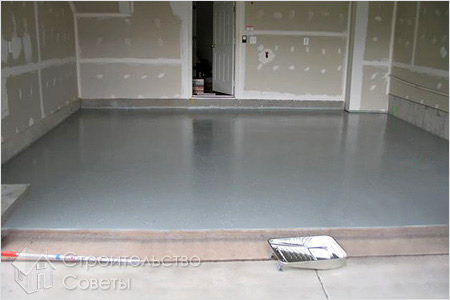 Стяжка пола своими руками