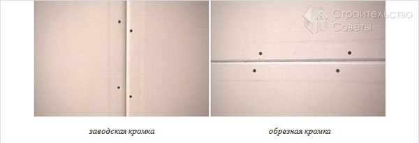 Стыки листов ГКЛ