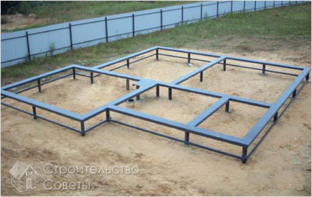 Свайный фундамент своими руками