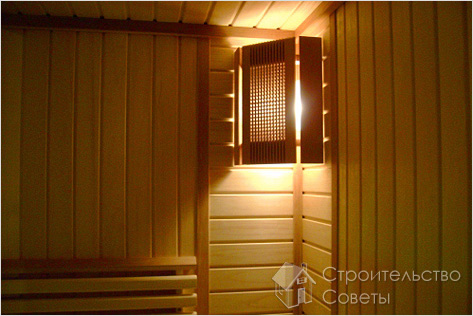 Светильники для бани своими руками 