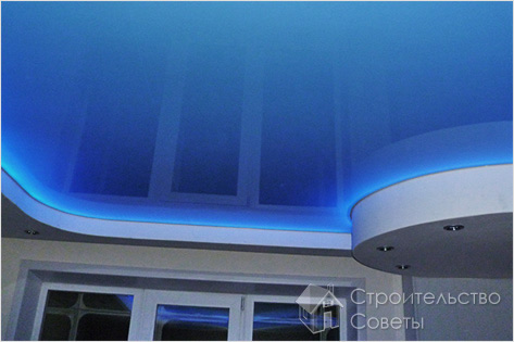 Светодиодная подсветка потолка