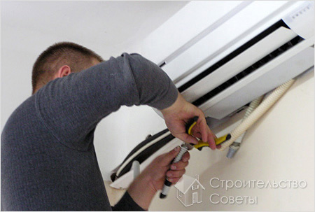 Технология монтажа кондиционера
