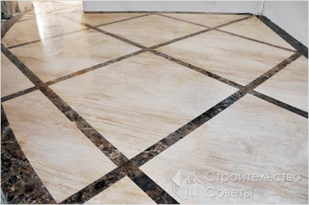 Технология укладки мраморной плитки