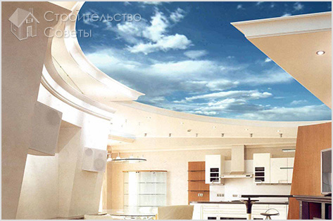 Тканевый натяжной потолок своими руками