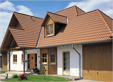 Цементная черепица