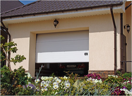 Установка гаражный ворот