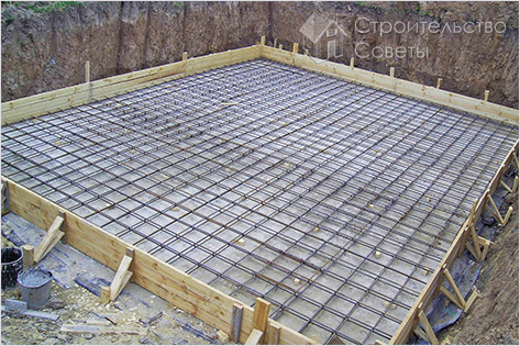 Установка опалубки