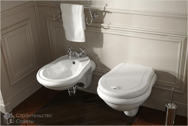 Установка подвесного унитаза