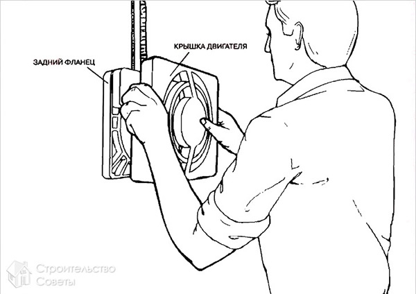 Установка вентилятора