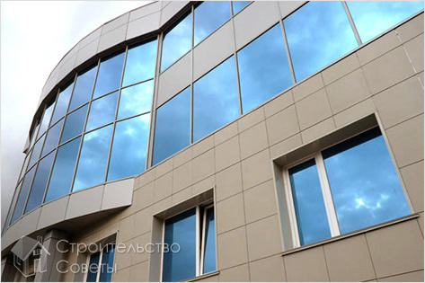 Устройство вентилируемого фасада