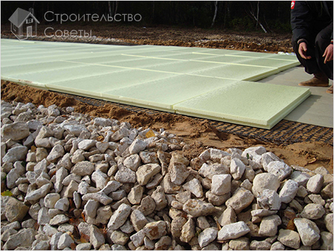 Утепление экструдированным пенополистиролом