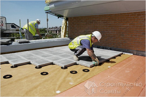Утепление плоской крыши