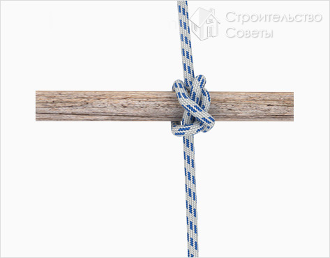 Узел констриктор:шаг 4