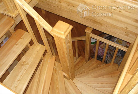 Важные моменты процесса строительства винтовой лестницы