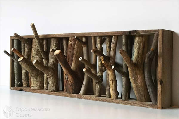 Вешалки для одежды своими руками