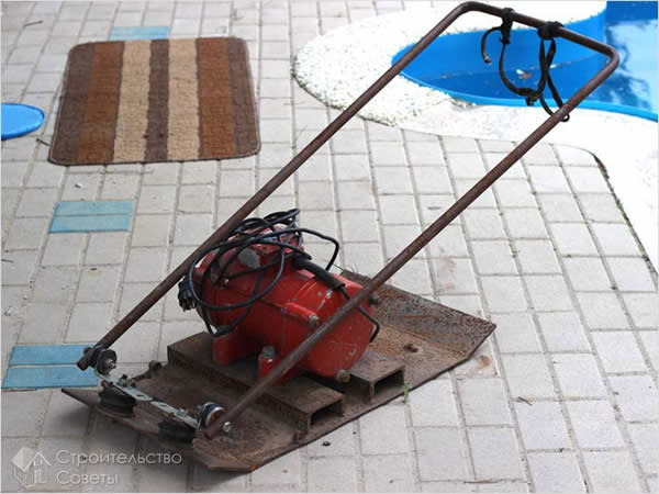 Виброплита, сделанная своими руками
