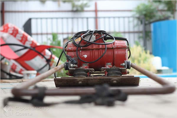 Виброплита своими руками