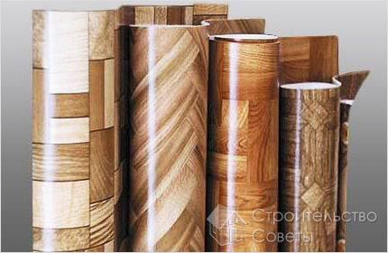 Виды и типы линолеума