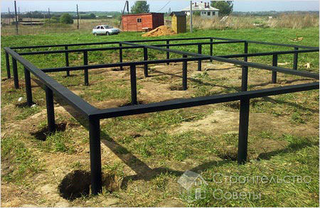 Винтовой фундамент