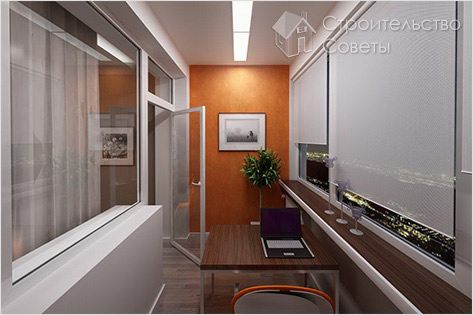 Внутренняя отделка балкона своими руками