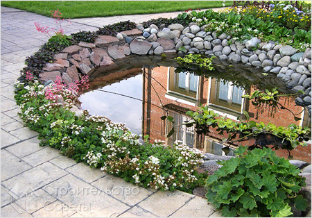 Водоем загородного дома