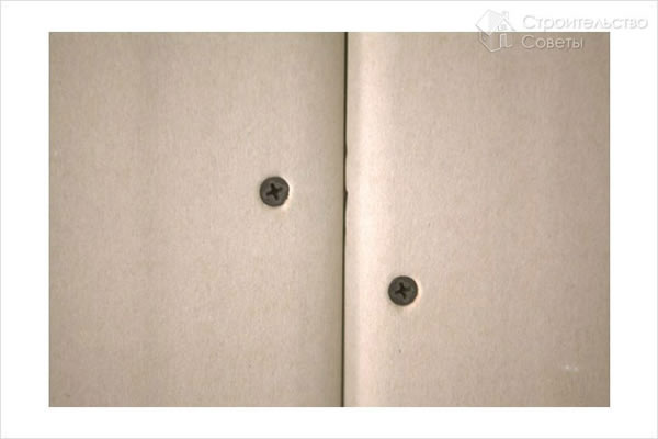 Заделка стыков листов ГКЛ