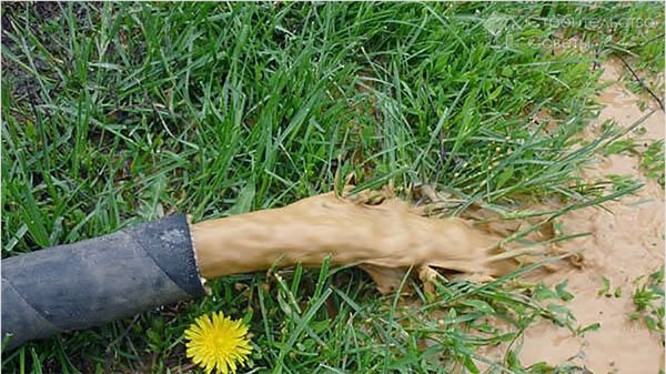 Заключительная очистка колодца