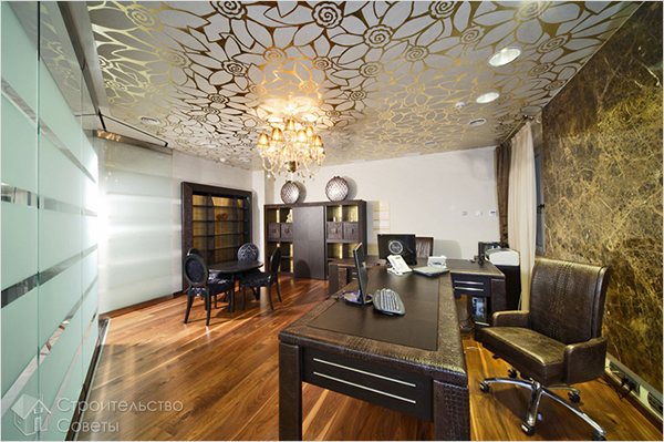 Зеркальный потолок своими руками